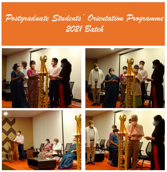 Postgraduate Students’ Orientation Programme 2021 Batch