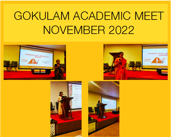 GOKULAM ACADEMIC MEET - November 2022