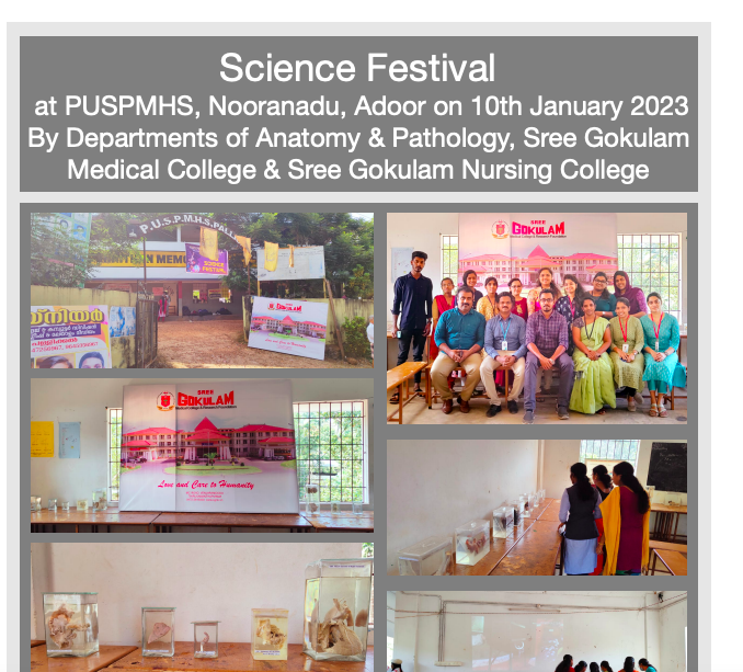 Science Festival 10th Jan 2023