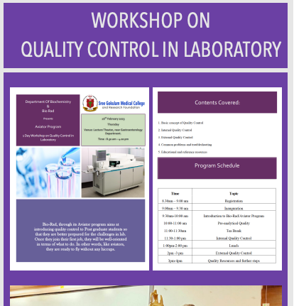 Quality Control Workshop - Feb 2023