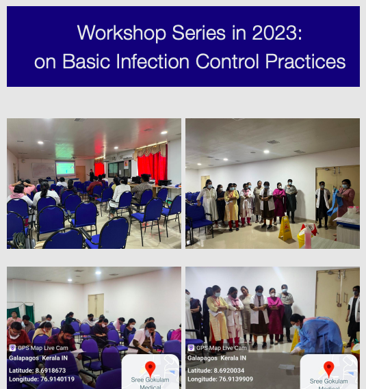 Workshop Series in 2023:  on Basic Infection Control Practices