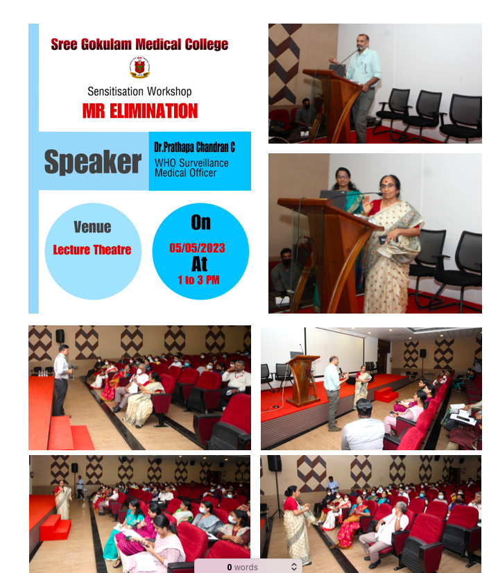 MR Elimination Sensitization Workshop May 2023.