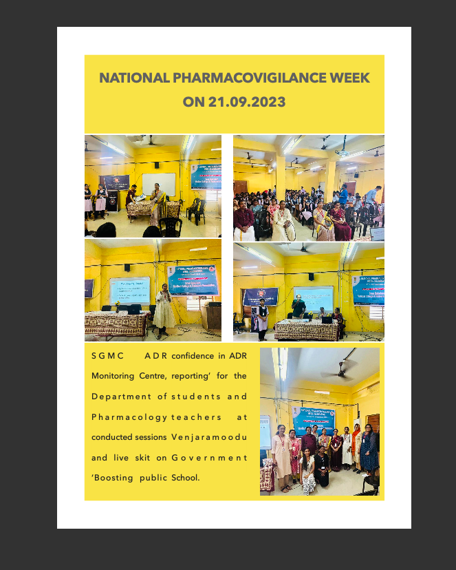 National Pharmacovigilance Week on 21.09.2023
