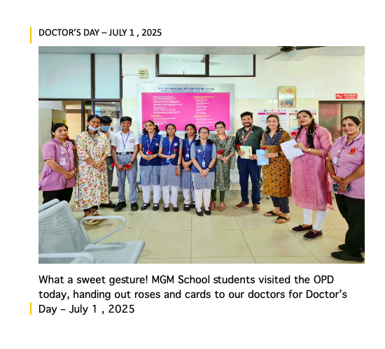 DOCTOR’S DAY – JULY 1 , 2025